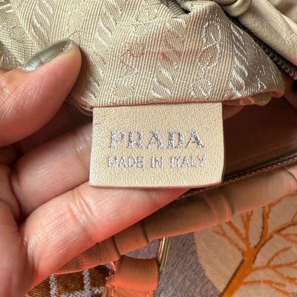 Authentic Prada Light Tan Leather Satchel without original sling - Picture 15 of 17